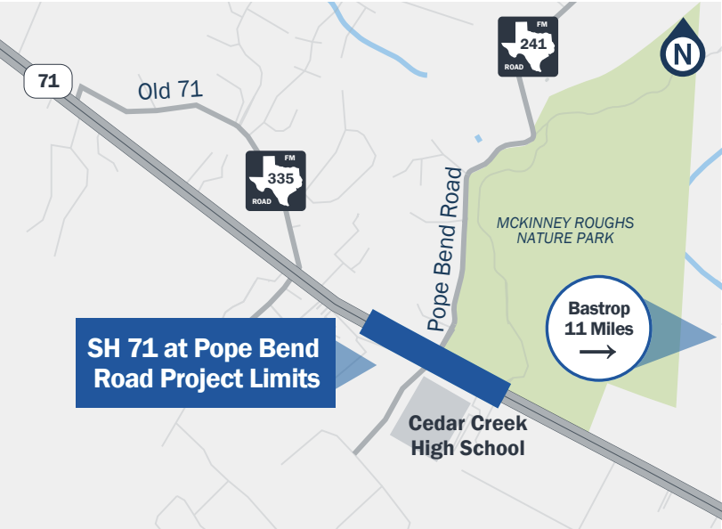 Future Pope Bend Construction